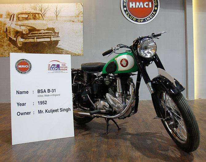 The 500cc BSA B31