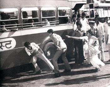 A scene from Ardh Satya