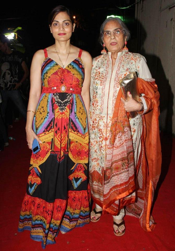 Alvira Khan Agnihotri and Salma Khan