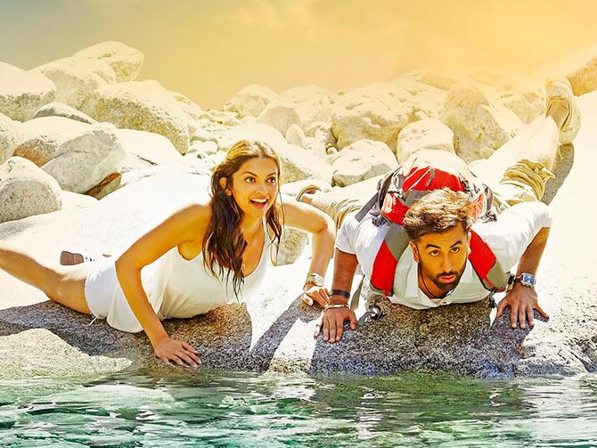Deepika Padukone and Ranbir Kapoor